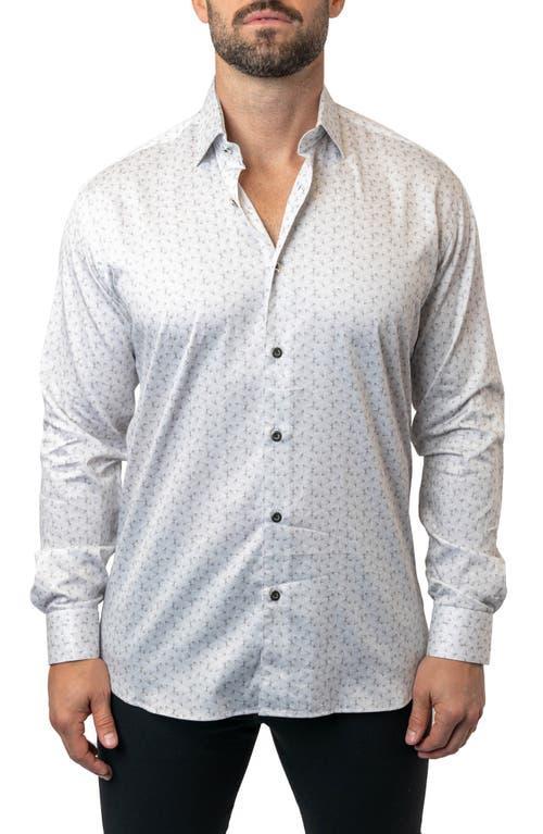 Mens Fibonacci Prism Dress Shirt Product Image