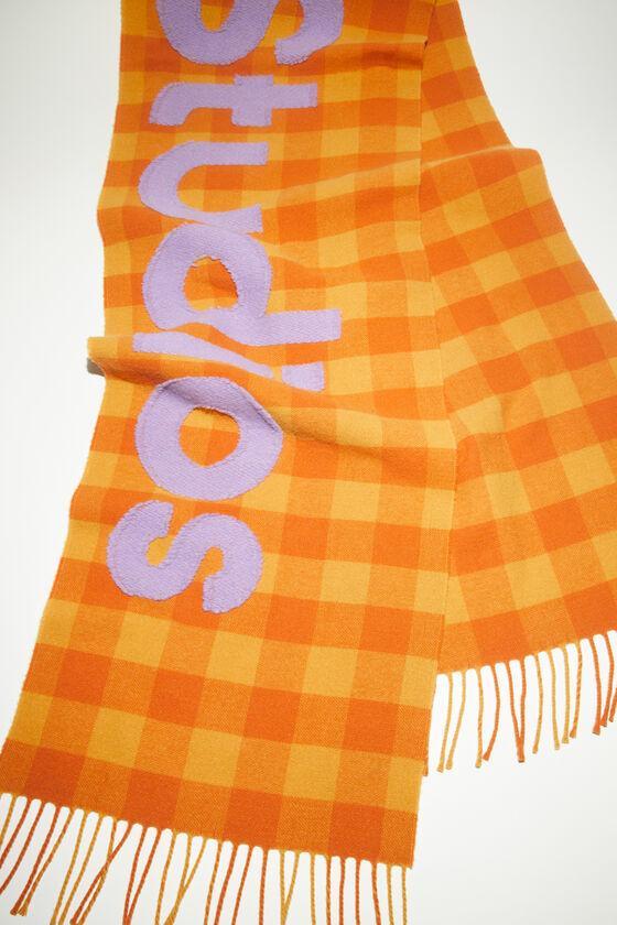 Check logo scarf Product Image