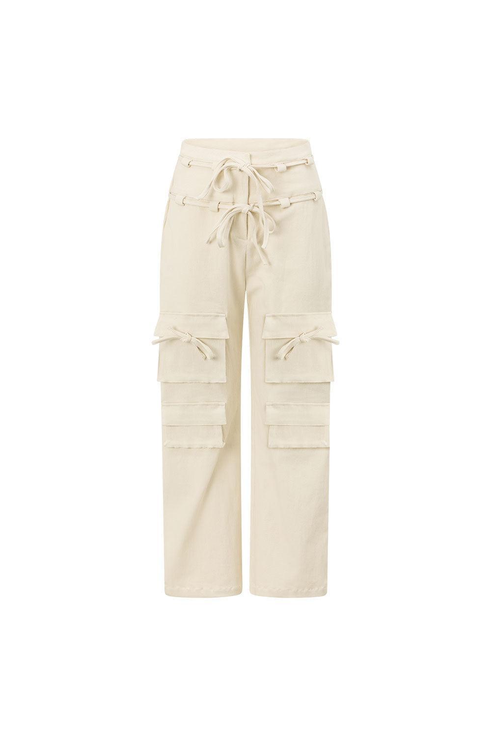 Jaicee Pants - Cream Product Image