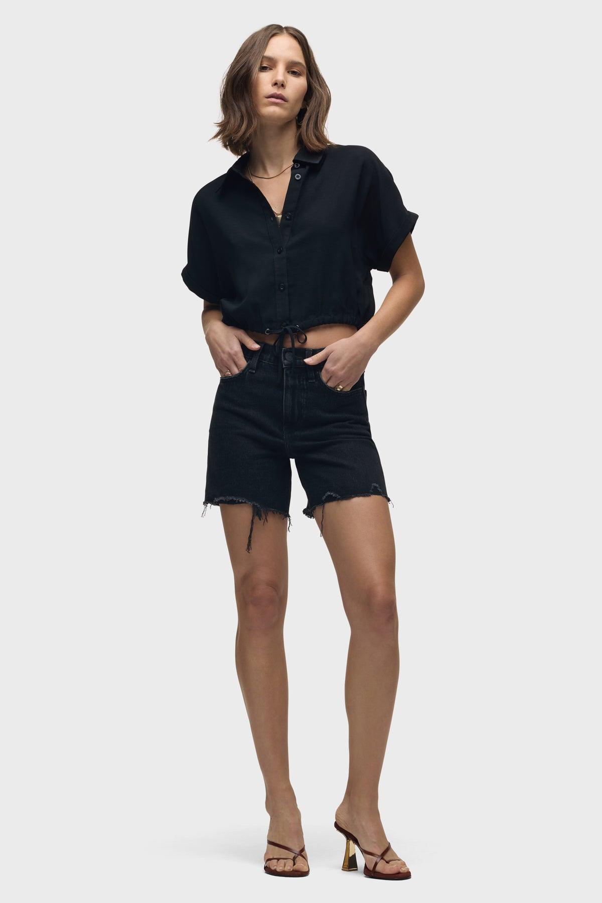 Devon High-Rise Boyfriend Short Female Product Image