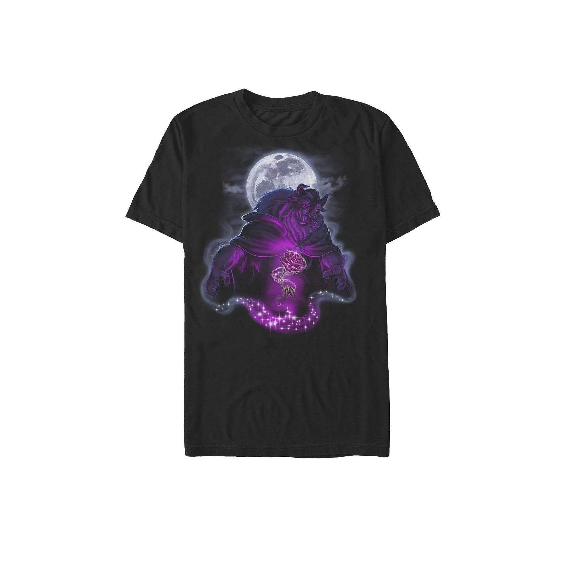 Men's Disney's Beauty and the Beast The Beast Tee, Size: Medium, Black Product Image