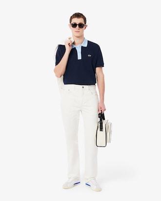 Men's Classic Fit Contrast Collar L.12.12 Polo Product Image