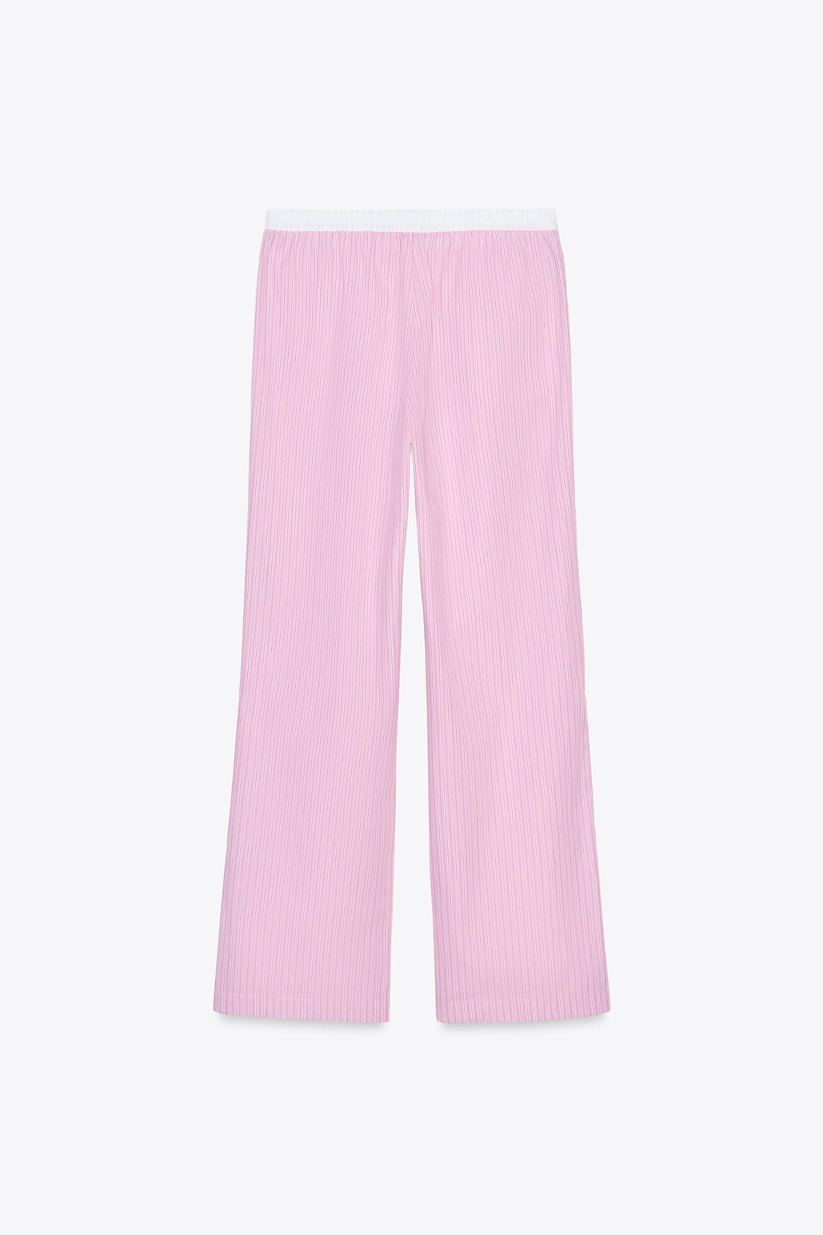 STRIPED BOXER PAJAMA PANTS Product Image