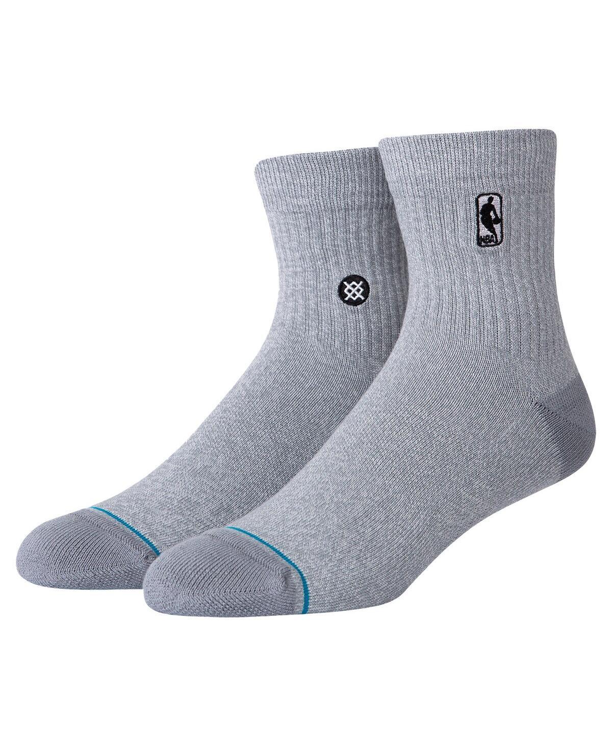 Mens Stance White Nba Logoman Quarter-Length Socks Product Image