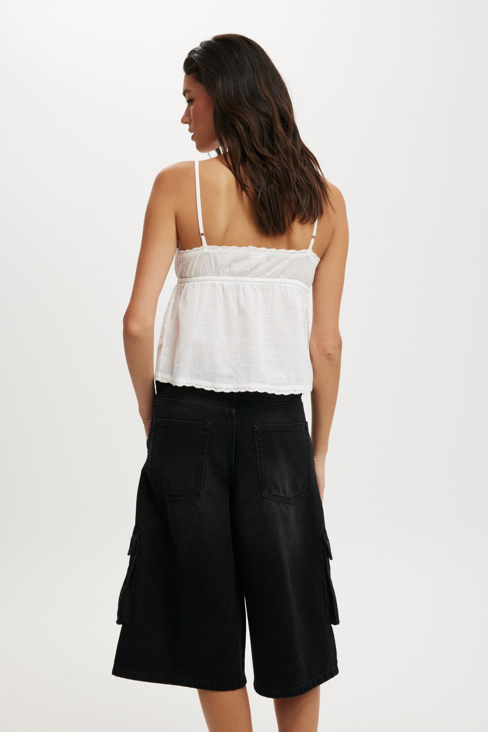 91 Baggy Denim Jort Product Image