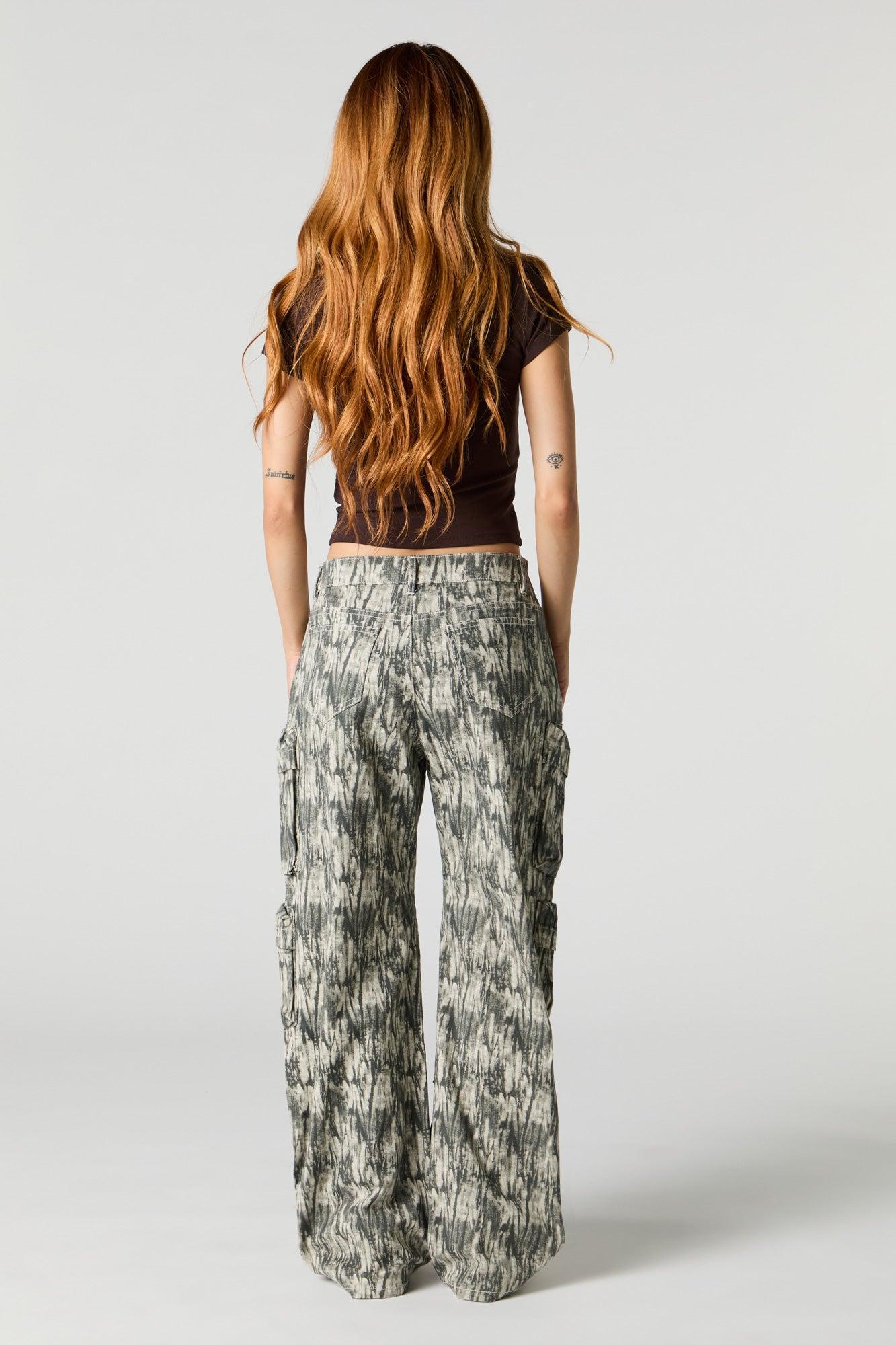 Multi Pocket Straight Leg Cargo Pant Female Product Image