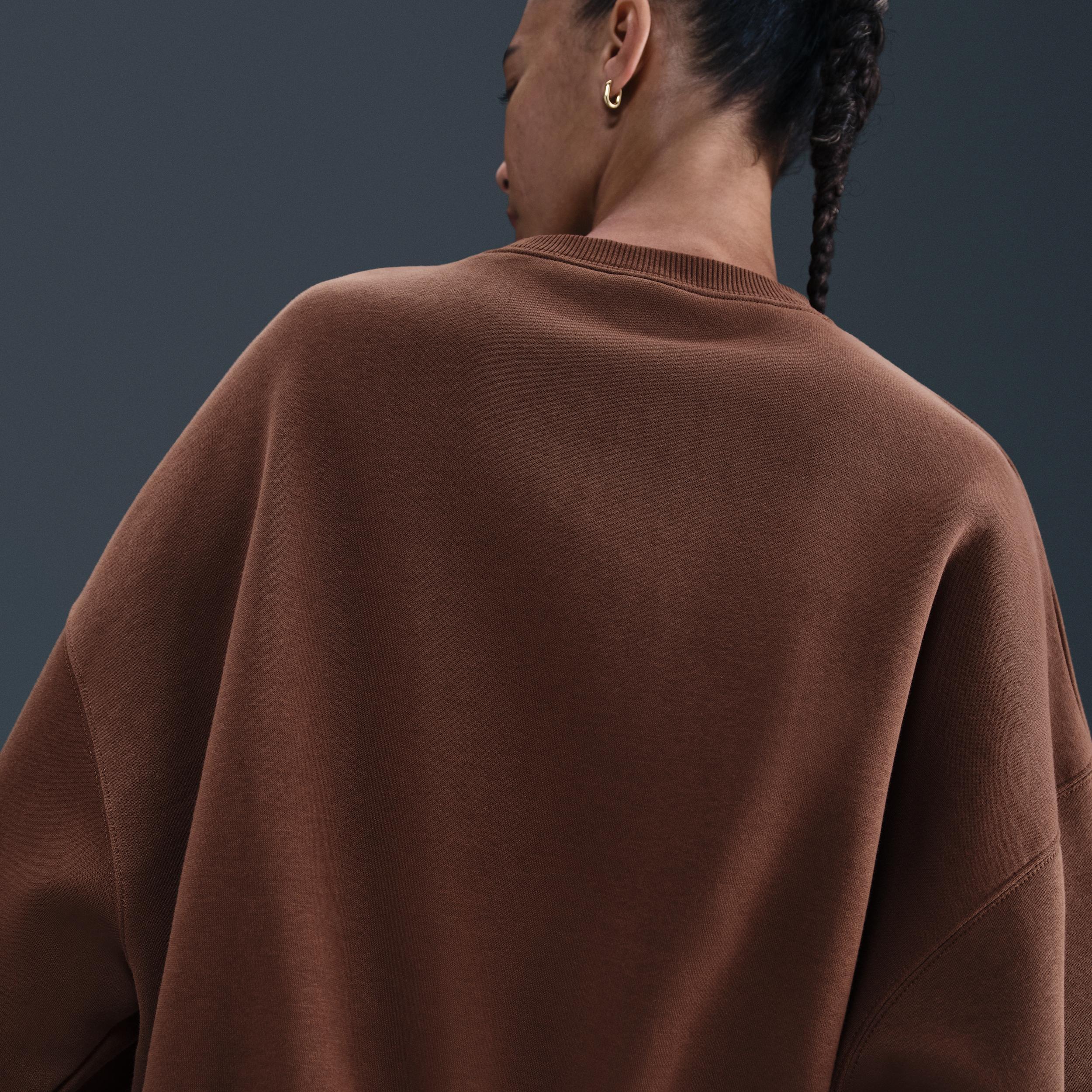 Women's Nike Sportswear Phoenix Fleece Over-Oversized Crew-Neck Sweatshirt Product Image