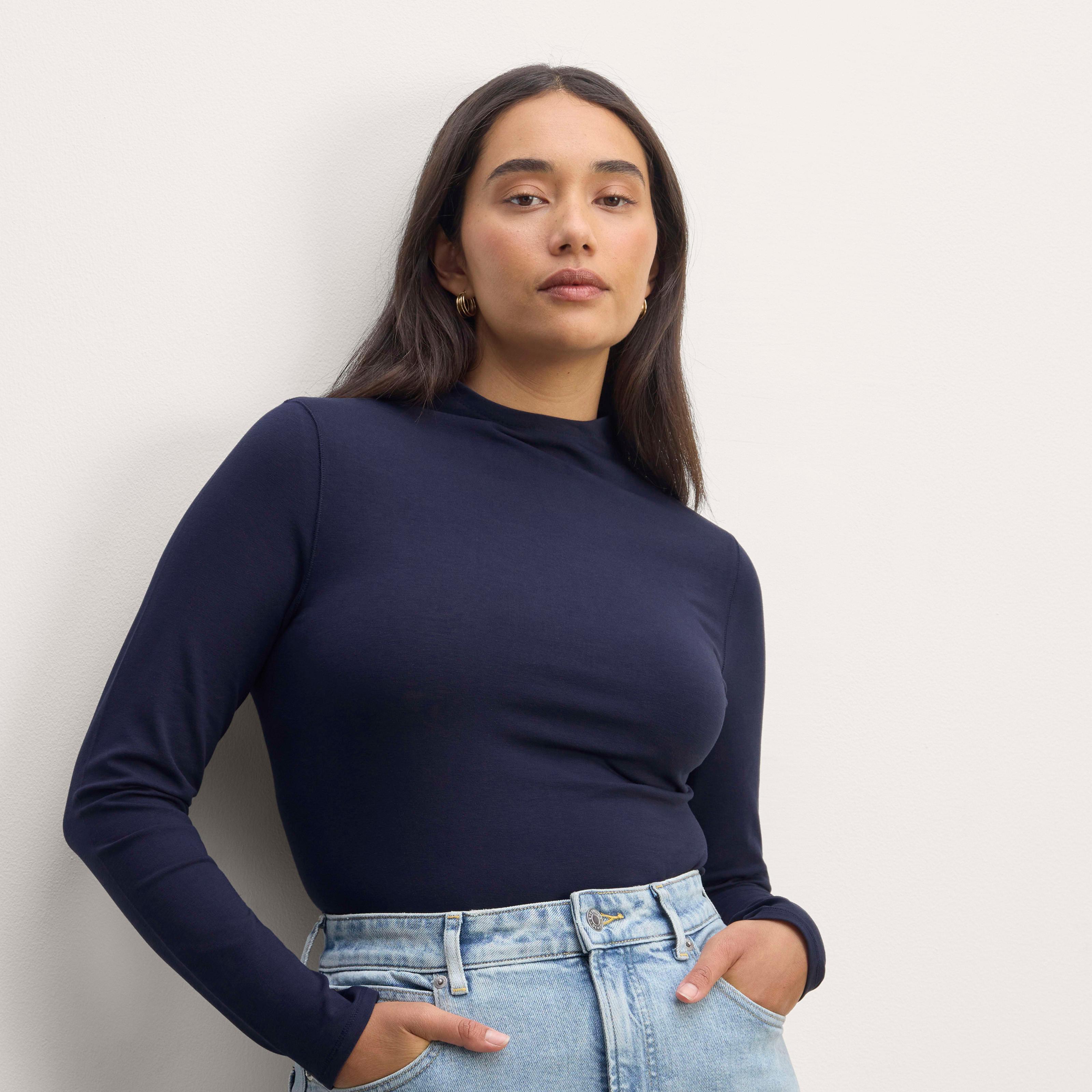 The Form Funnel-Neck Tee Product Image
