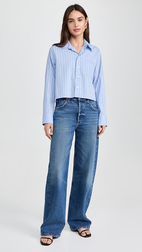 Citizens of Humanity Fino Cropped Shirt | Shopbop Product Image