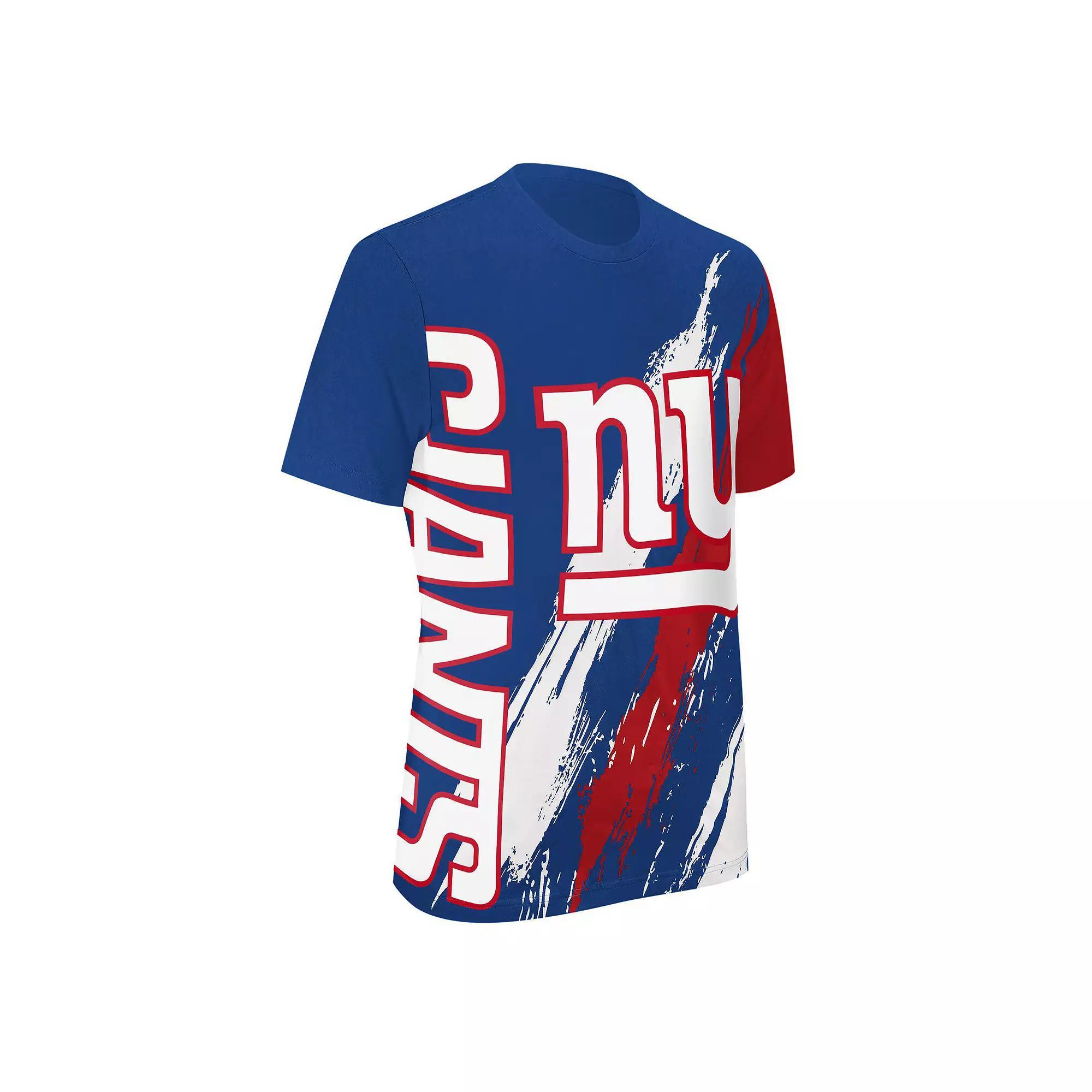 Men's Starter Royal New York Giants Extreme Defender T-Shirt, Size: Large, Blue Product Image