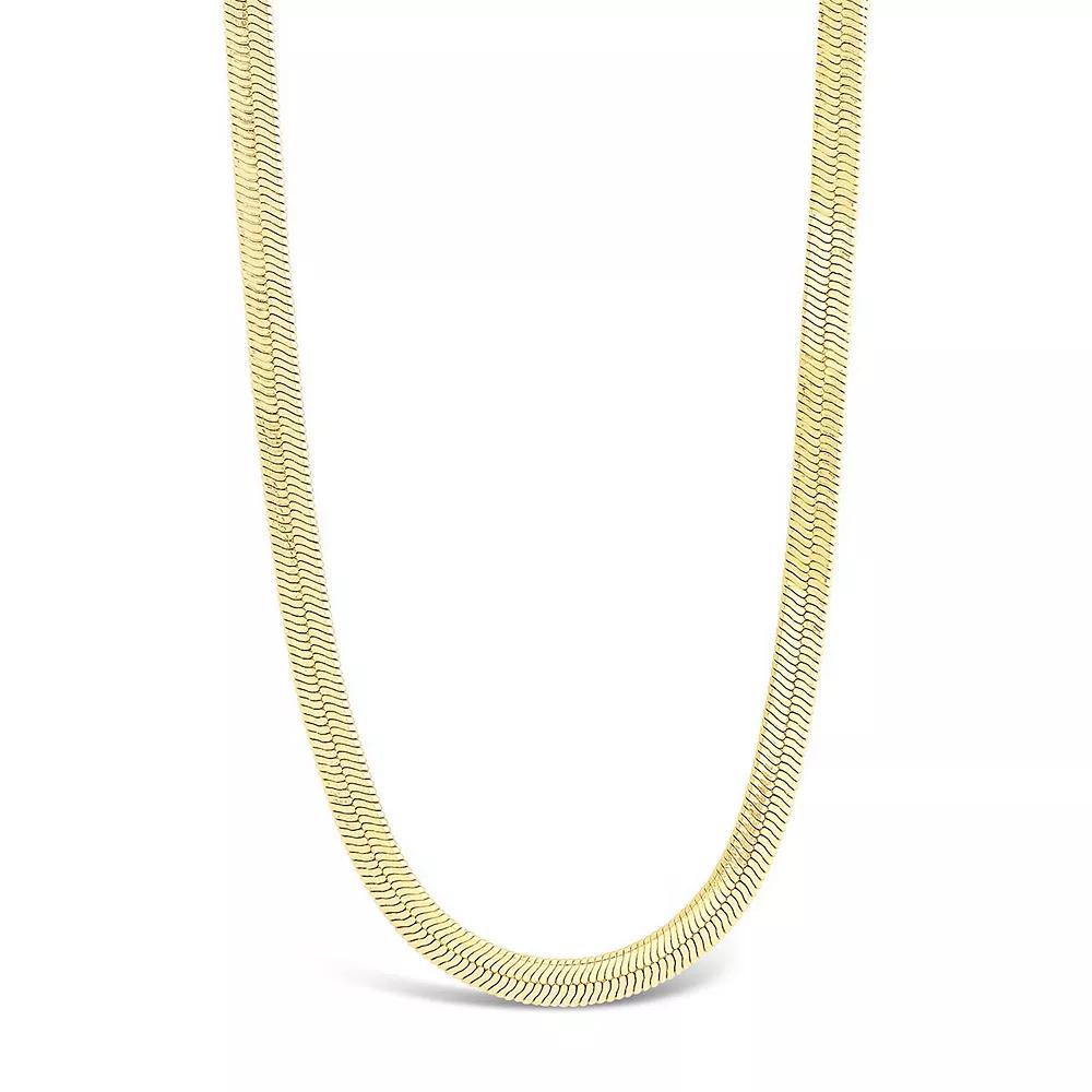 MC Collective Herringbone Chain, Women's, Size: 18", Gold Tone Product Image