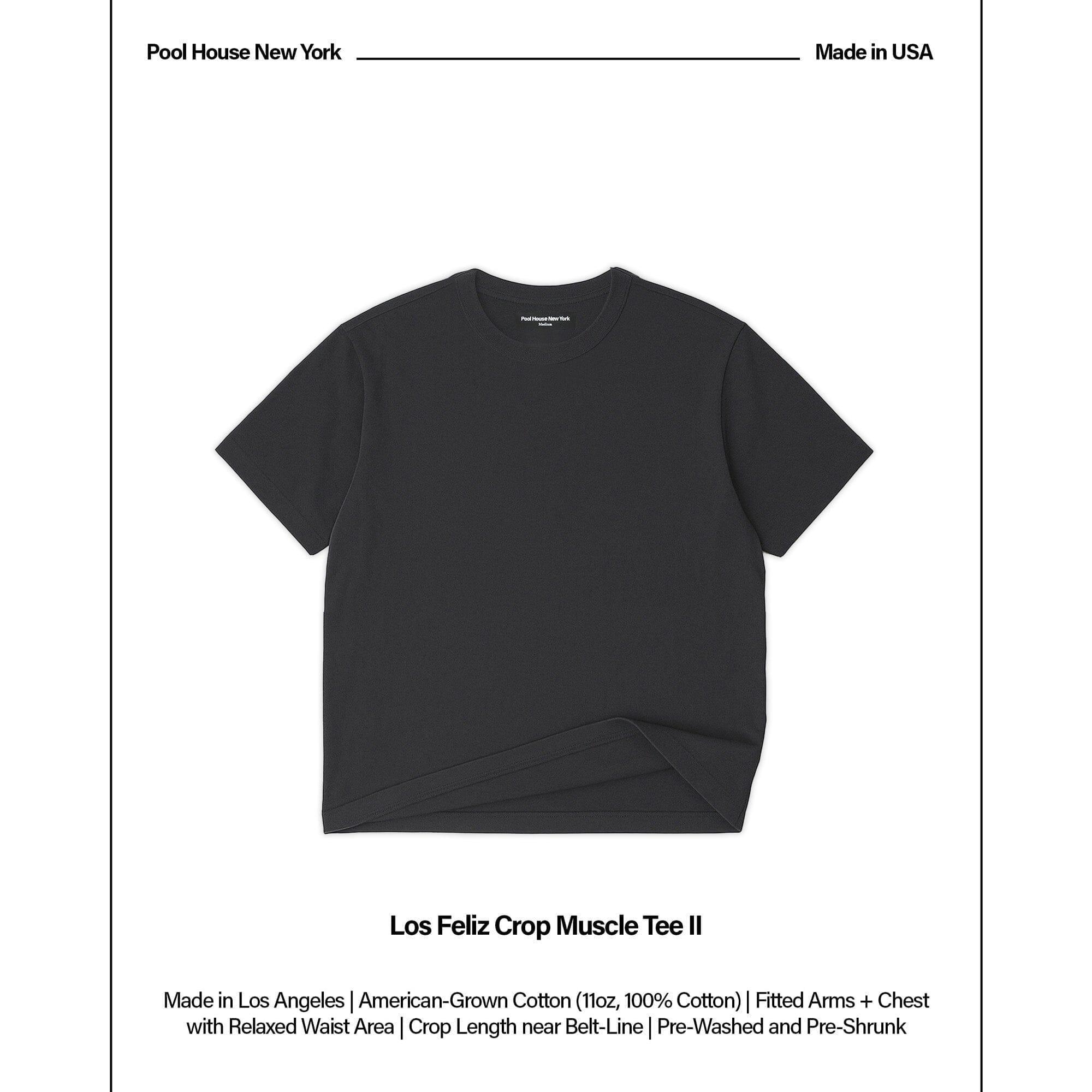 Los Feliz Crop Muscle Tee II Male Product Image