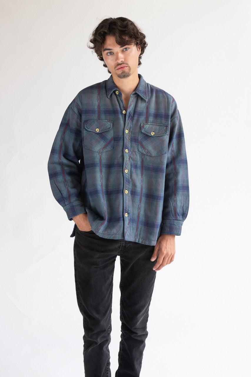Assorted Blue Heavyweight Flannels Product Image