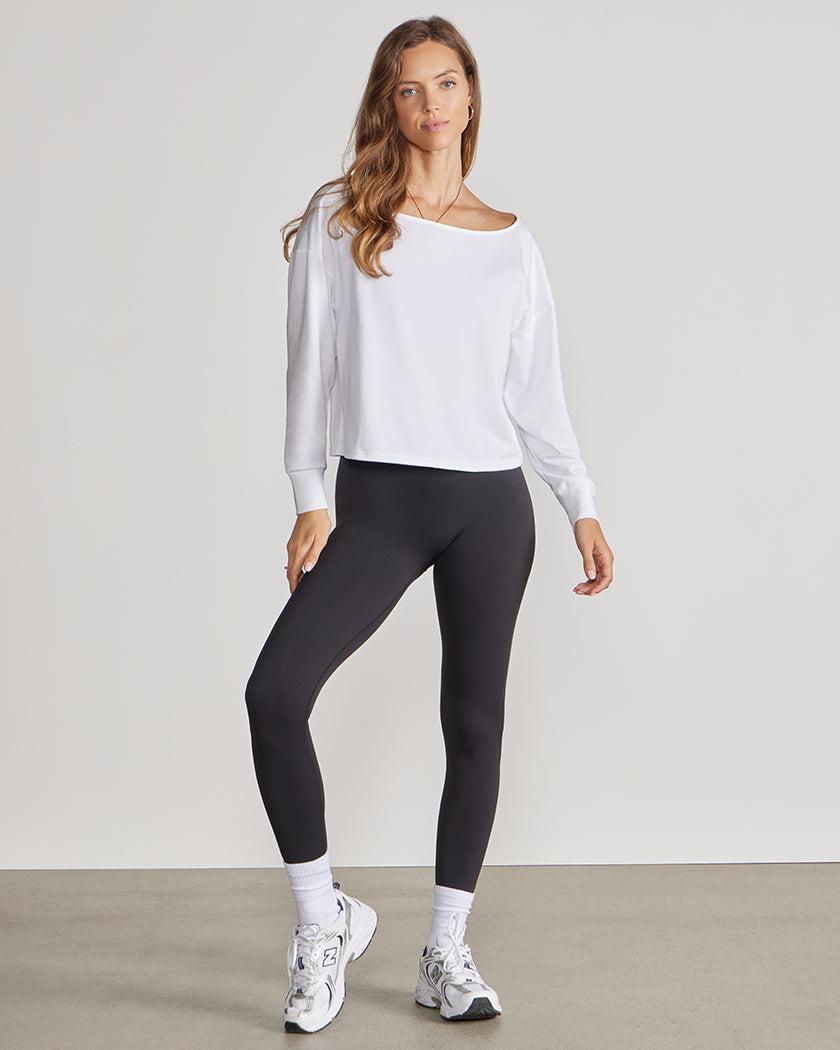 Drift Relaxed Off-Shoulder Long Sleeve Product Image