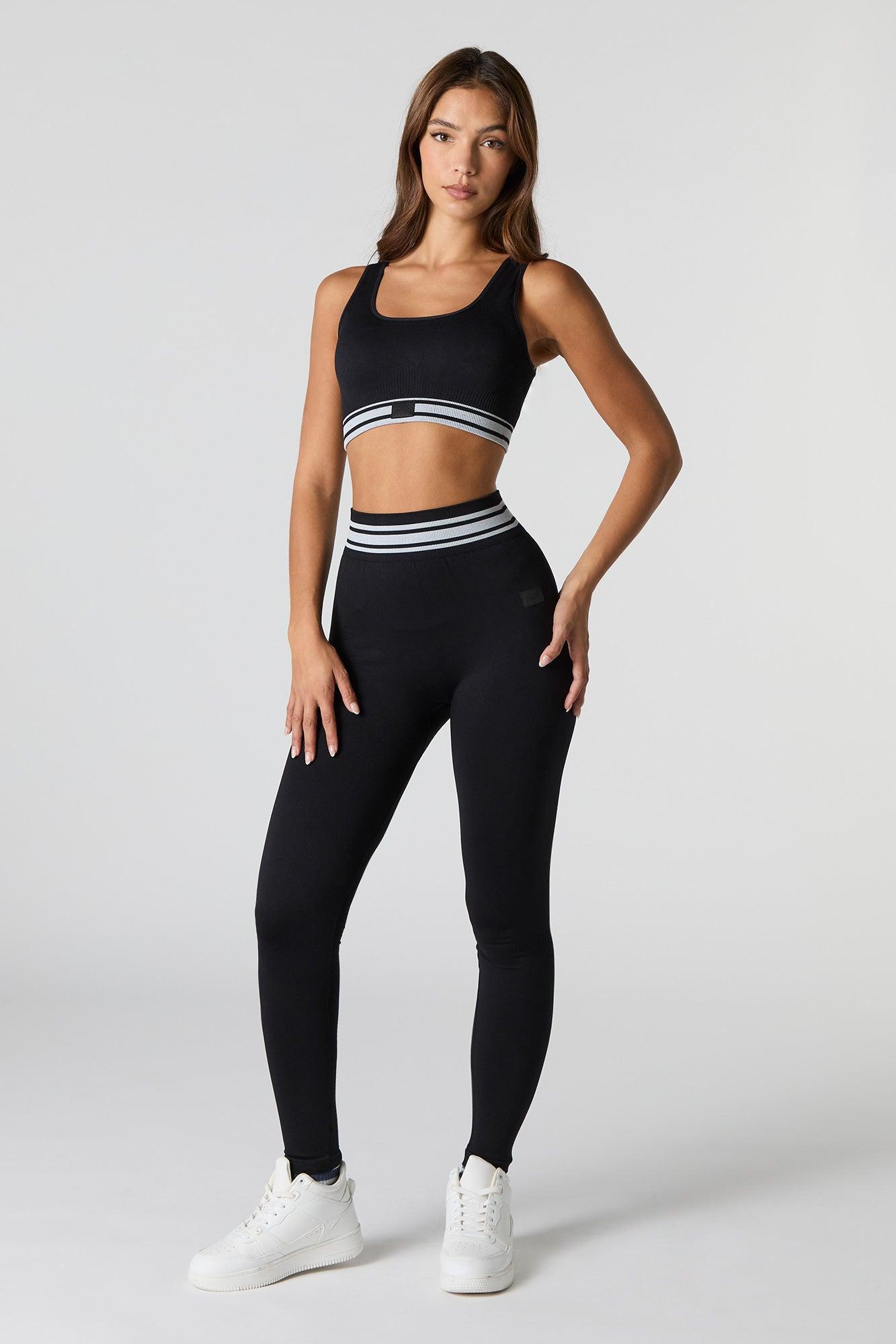Sommer Ray Ribbed Active Bra Female Product Image