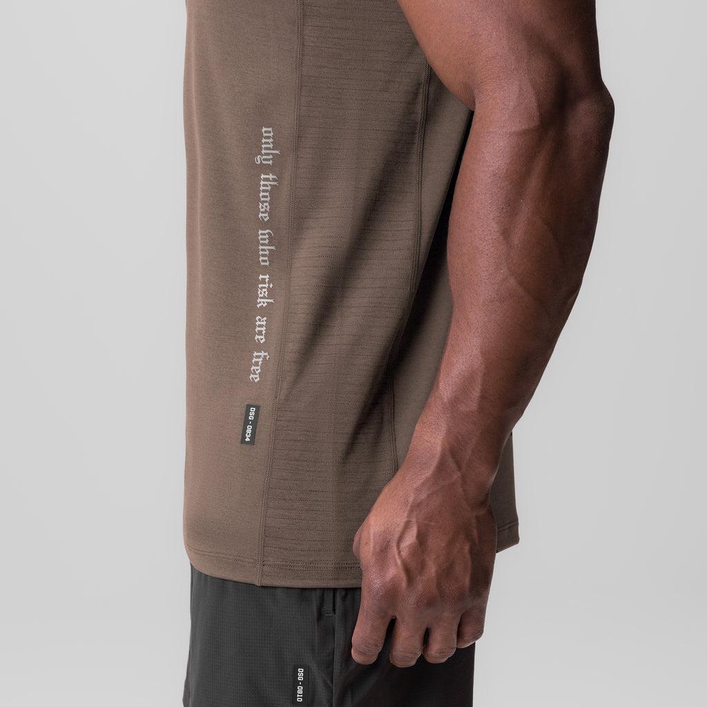 0834. 3D-Lite® 2.0 Training Singlet - Deep Taupe "OTWR" Product Image