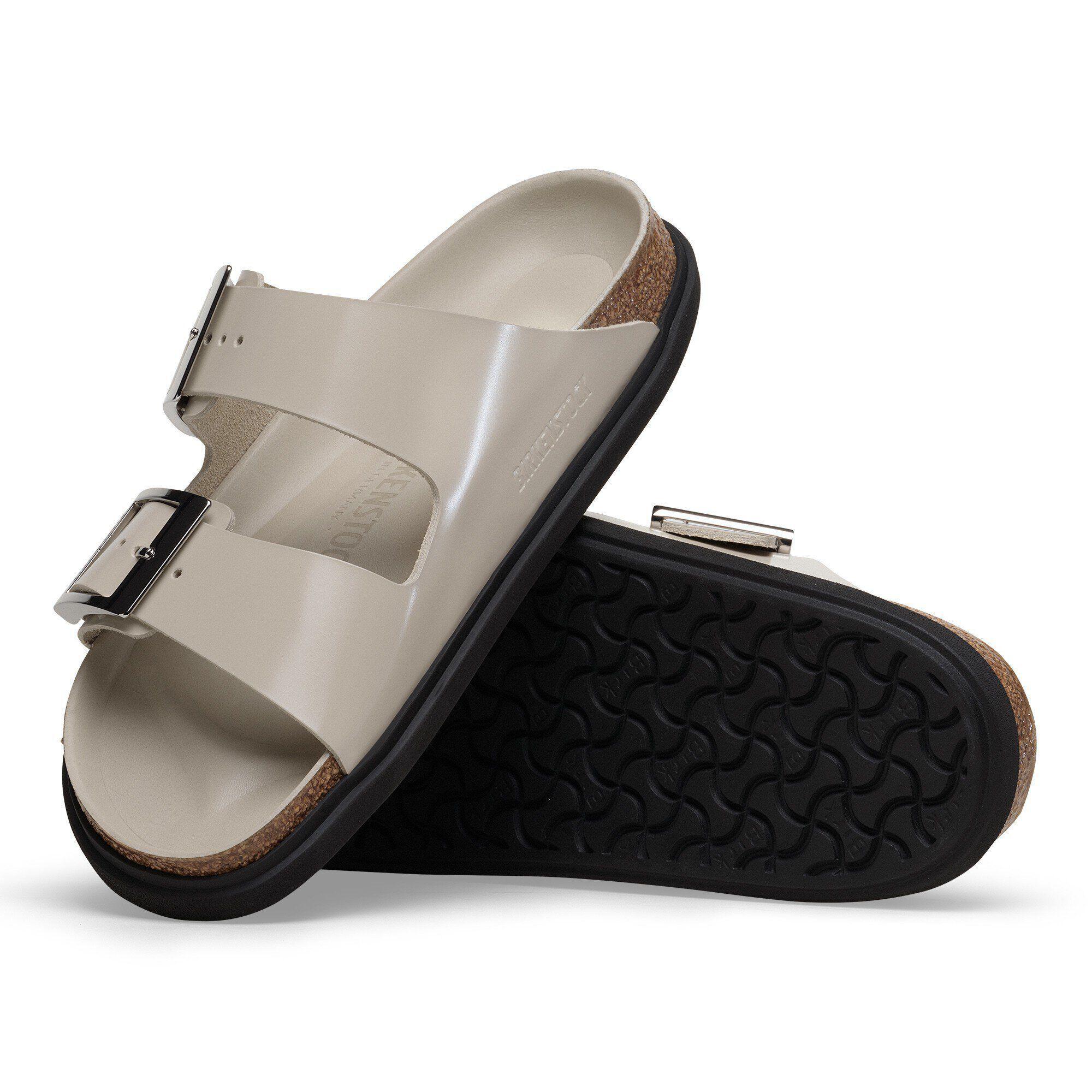 Arizona Droplet Buckle Natural Leather Patent Product Image