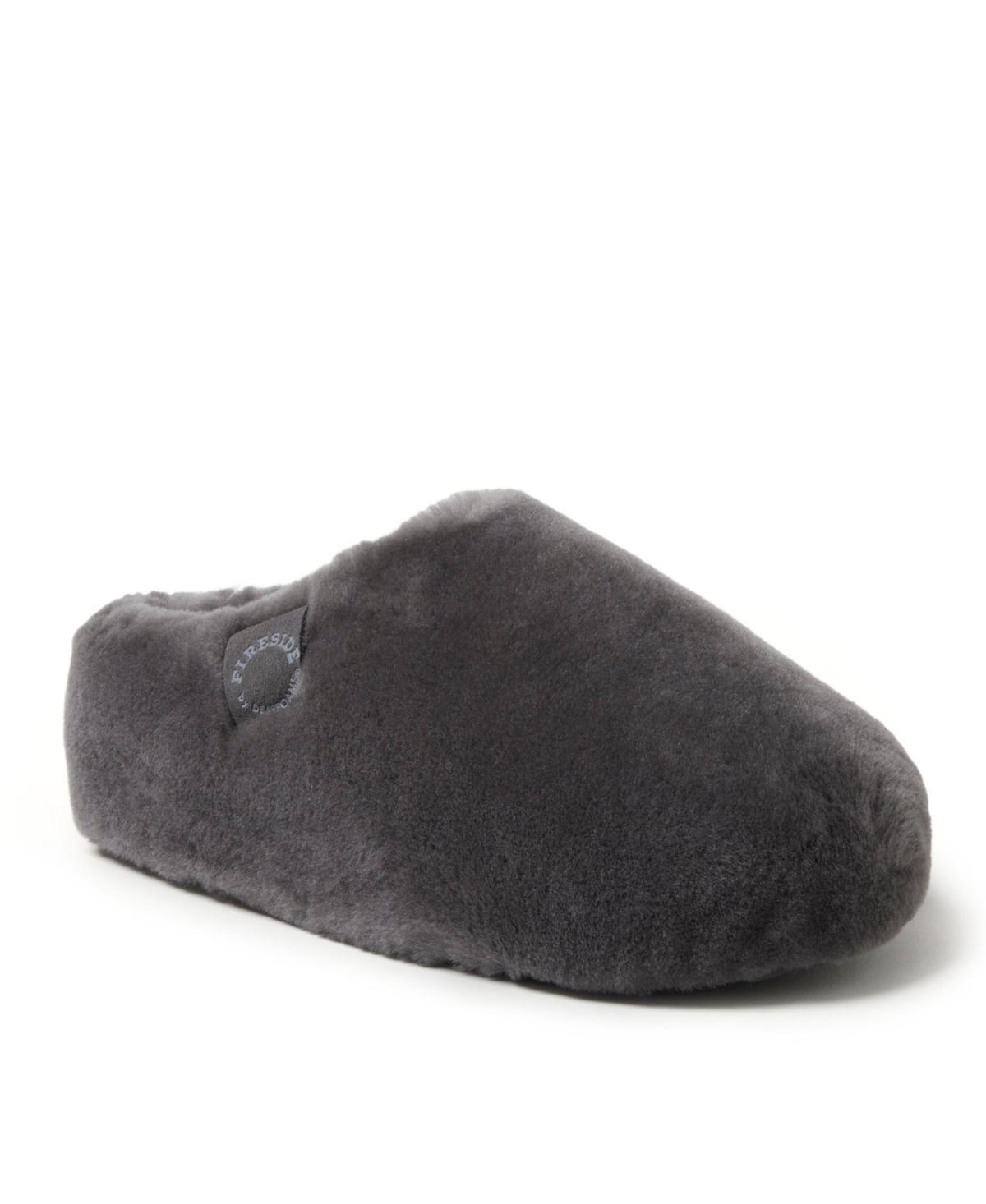 Fireside by Dearfoams Maryboro Women's Wrapped Platform Clog Slippers, Size: 7, Gray Product Image