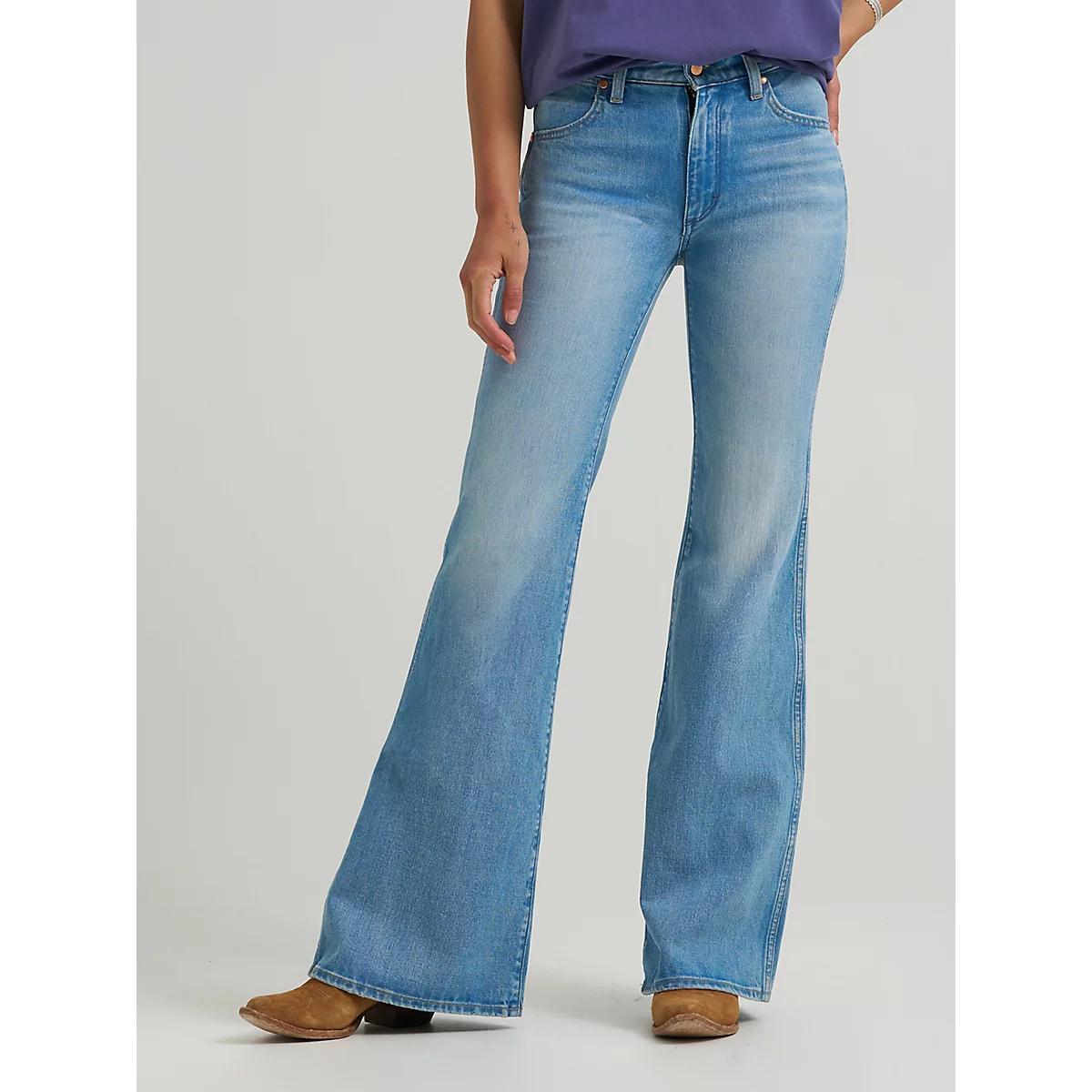 Women's 70's Flare Jean | Women's JEANS | Wrangler® Product Image