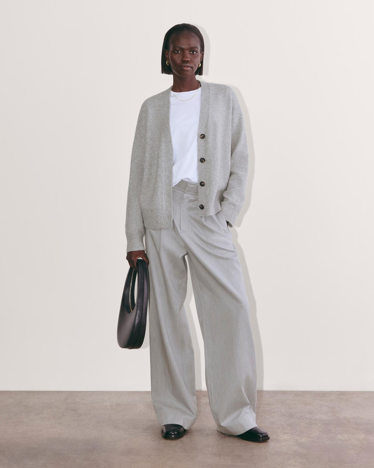 The Cocoon Cardigan in Plush Cotton Product Image