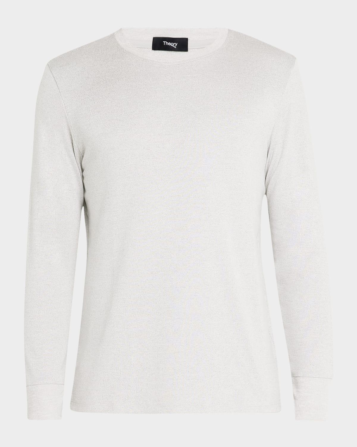 Mens Essential Tee Long Sleeve in Anemone Milano Product Image