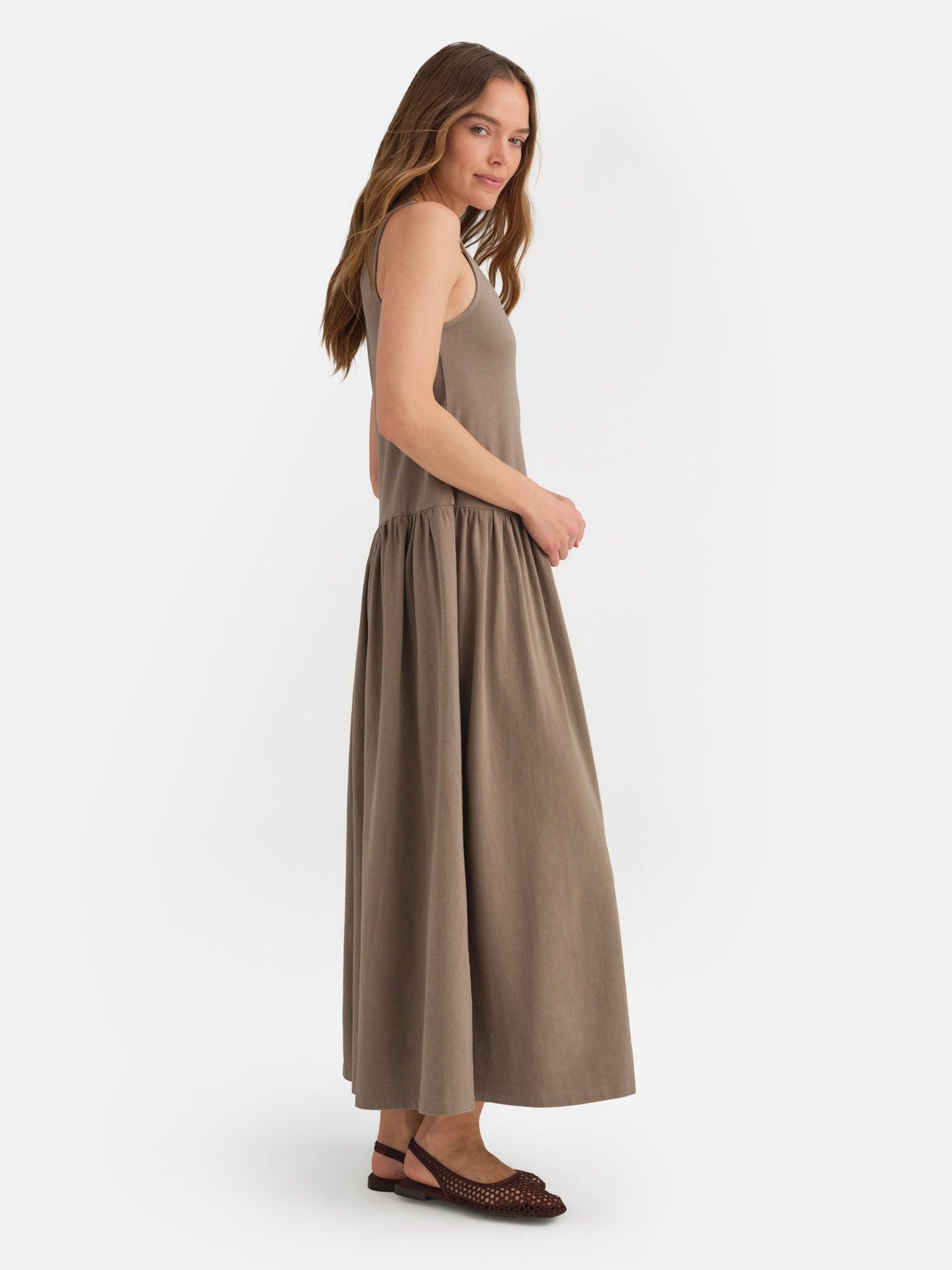 Organic Heavyweight Tank Dress Female Product Image