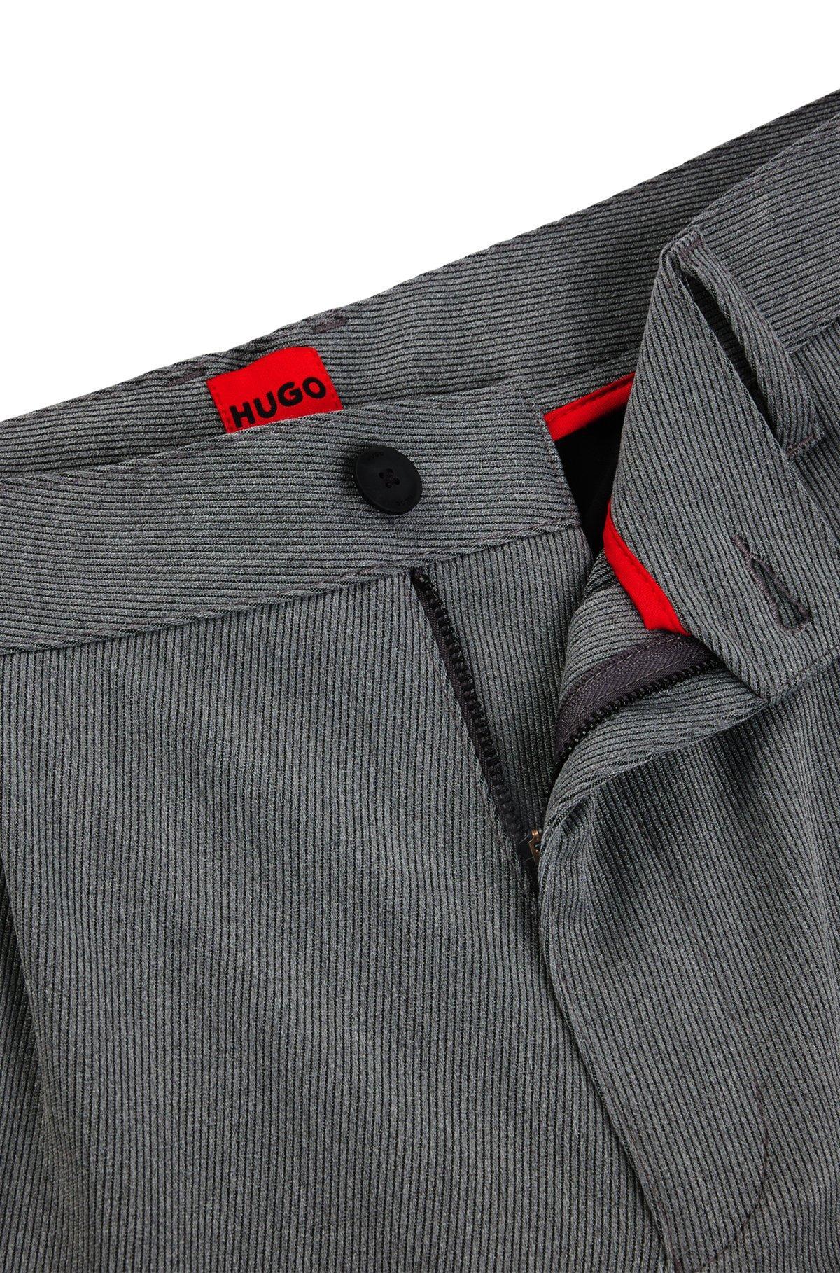 Slim-fit trousers in stretch gabardine Product Image