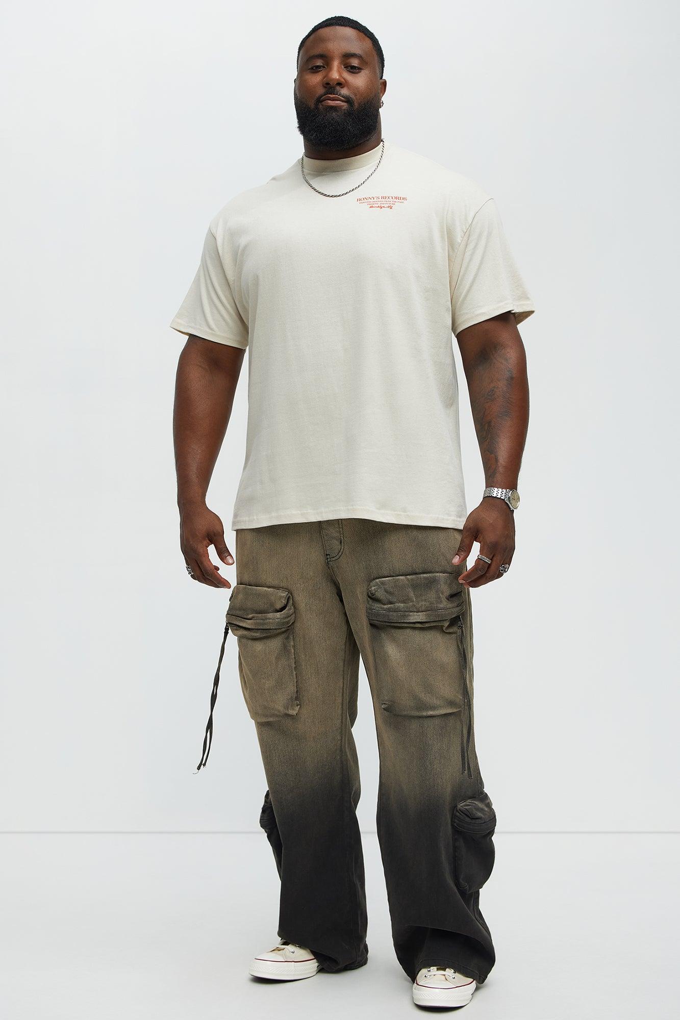 Ronny's Records NYC Short Sleeve Tee - Cream Product Image
