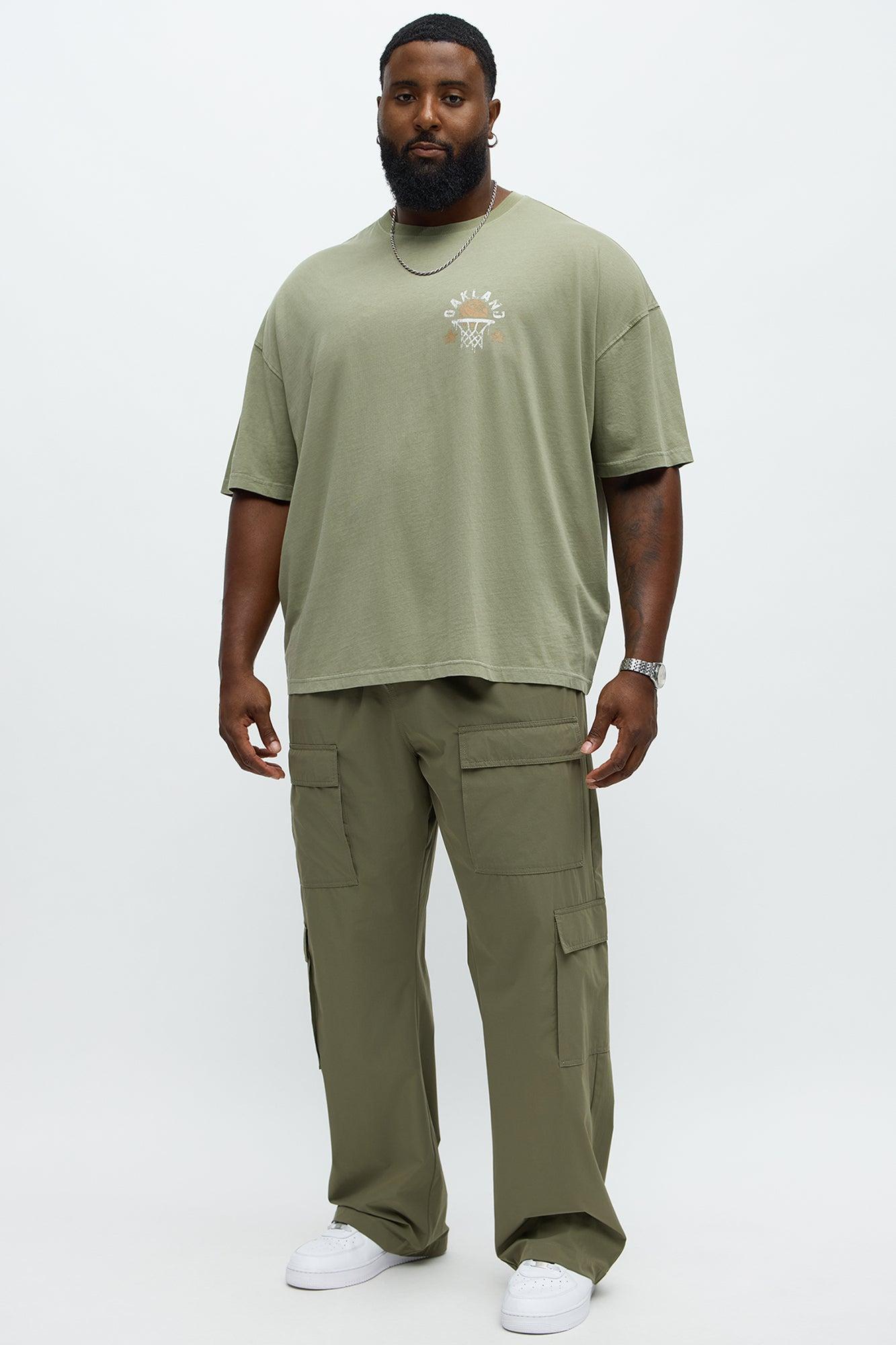 Oakland 78 Oversized Short Sleeve Tee - Olive Product Image
