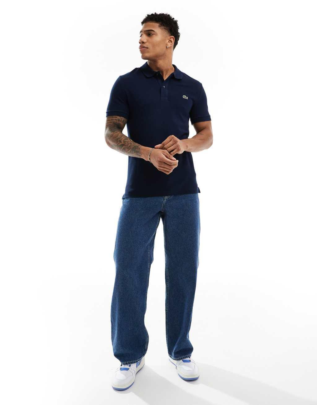 Lacoste slim fit pique polo Product Image
