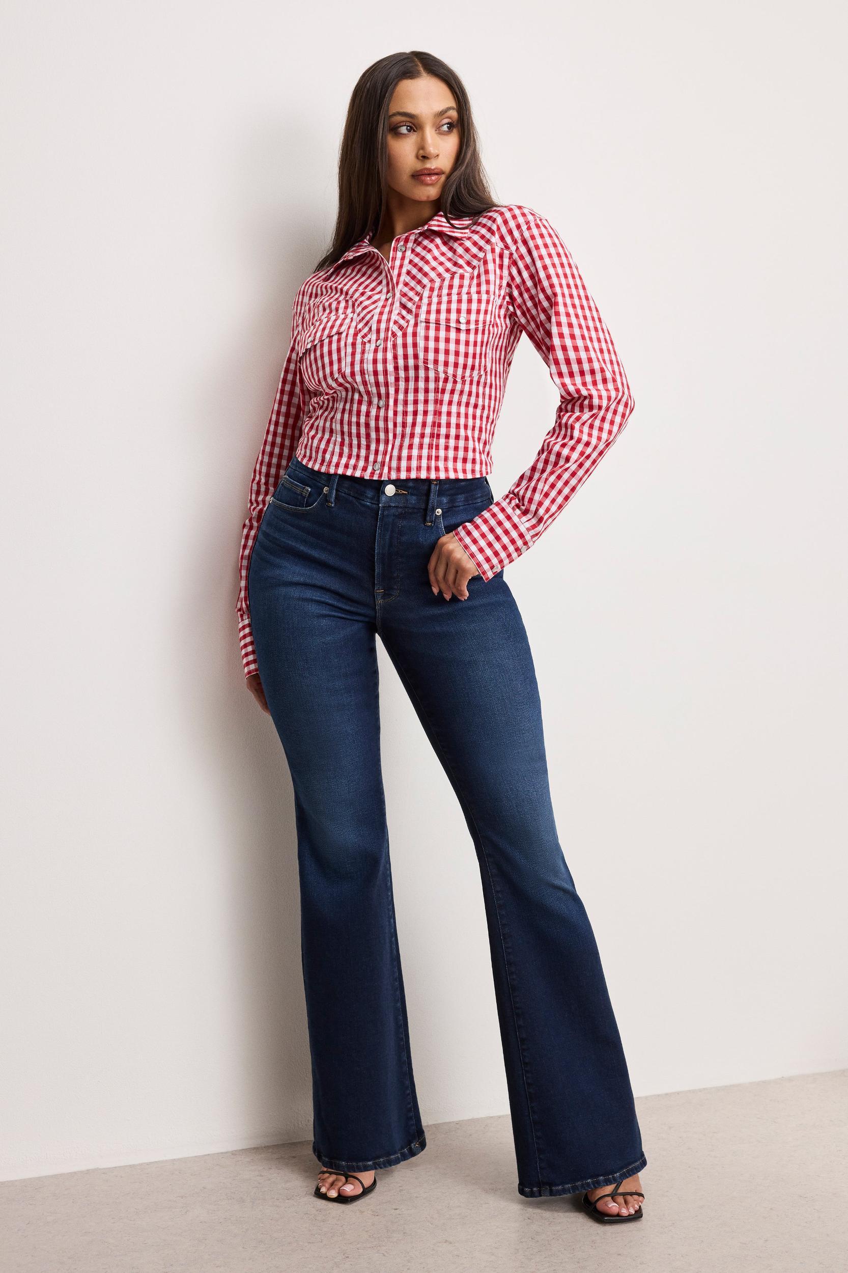 DOLLY JOLEANS FLARE JEANS | INDIGO1020 Product Image