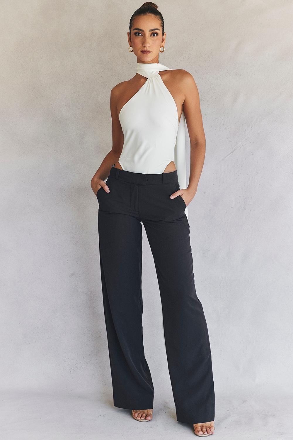 Cameron  grey loose fit trousers - sale Product Image