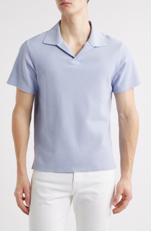 FRAME Jacquard Polo in Baby Blue at Nordstrom, Size Xx-Large Product Image