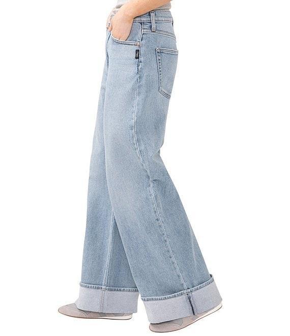 Silver Jeans Co. Highly Desirable High Rise Slim Fit Wide Leg Jeans Product Image