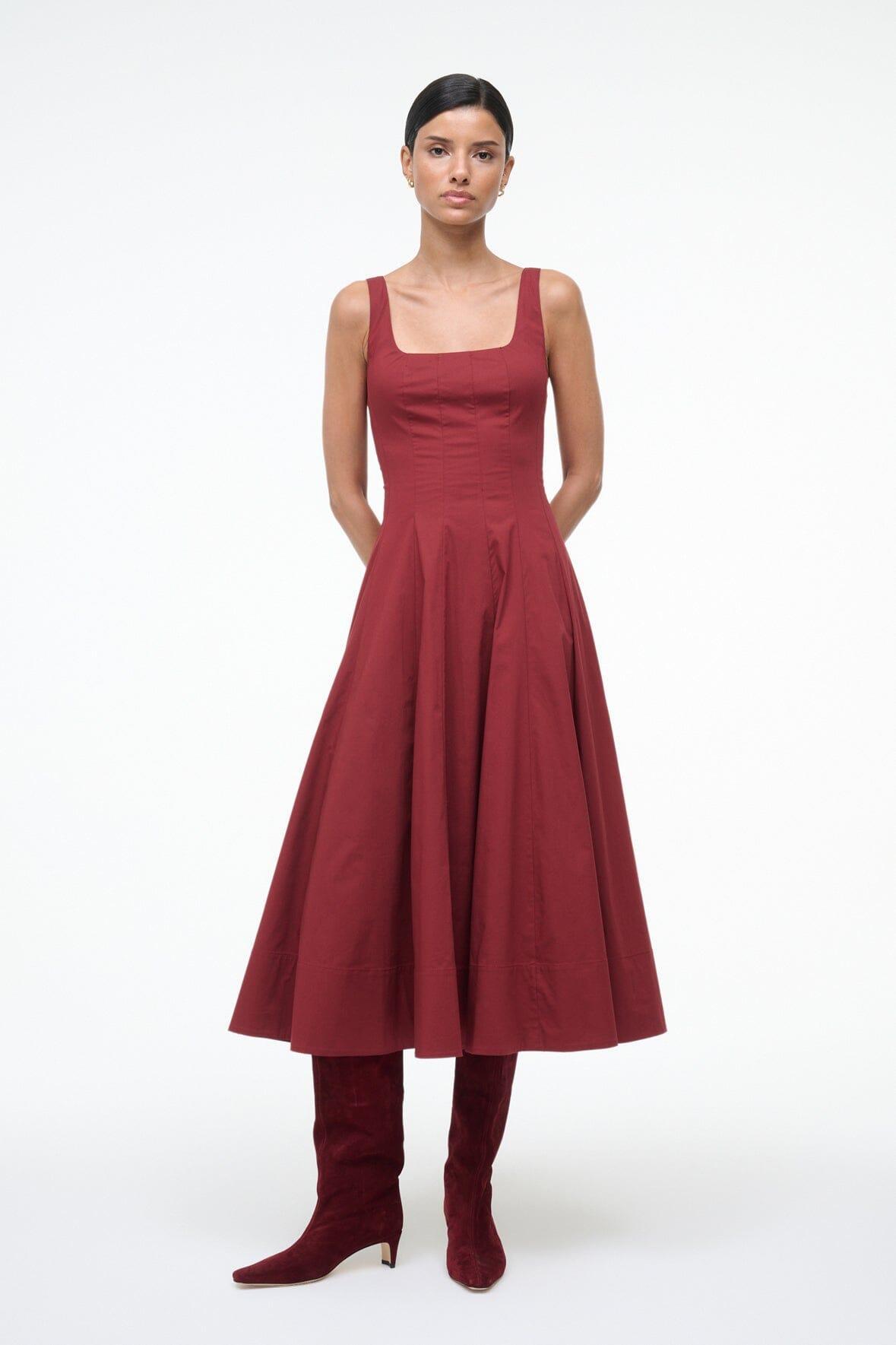 WELLS DRESS | SANGRIA Product Image
