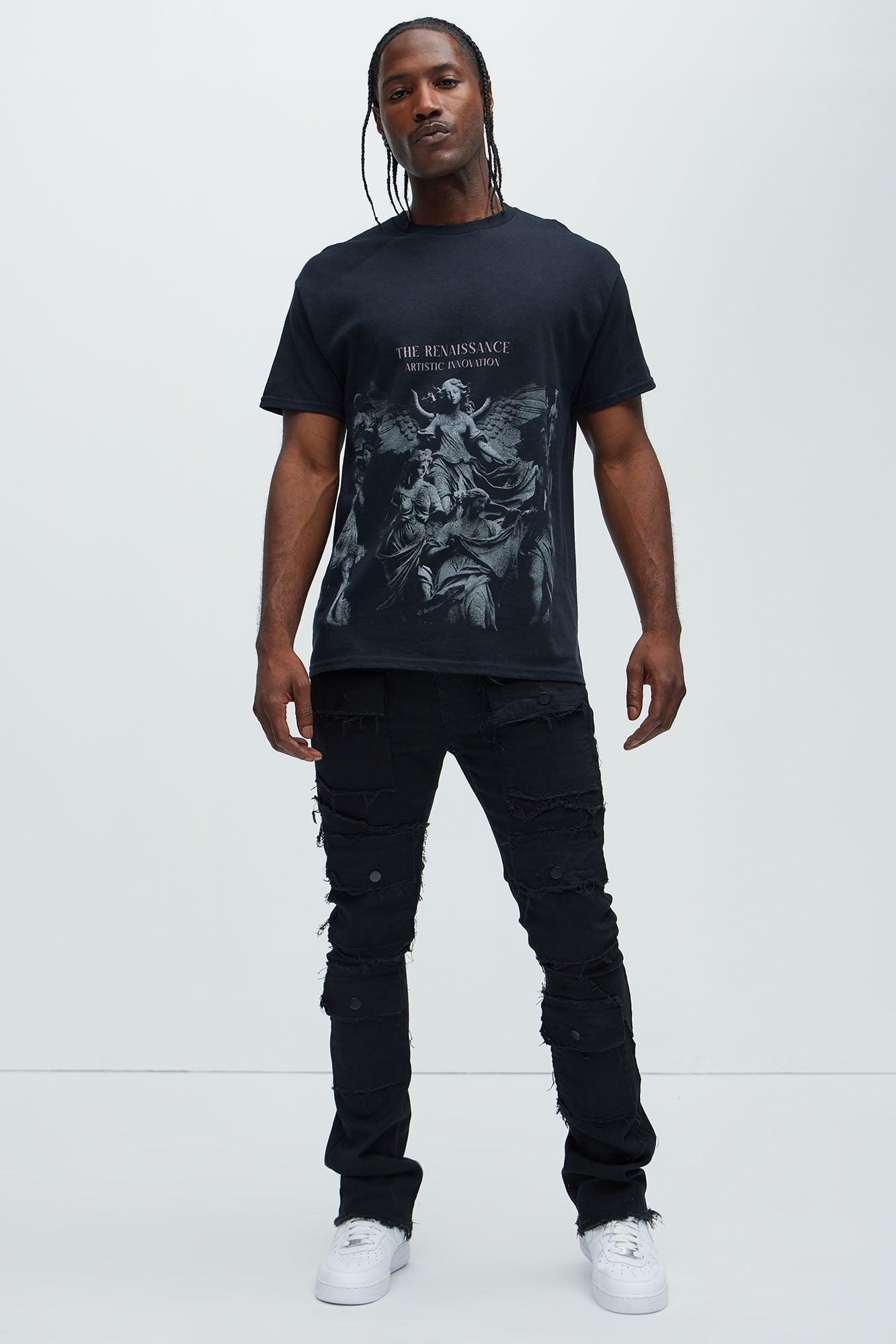 The Renaissance Short Sleeve Tee - Black Product Image