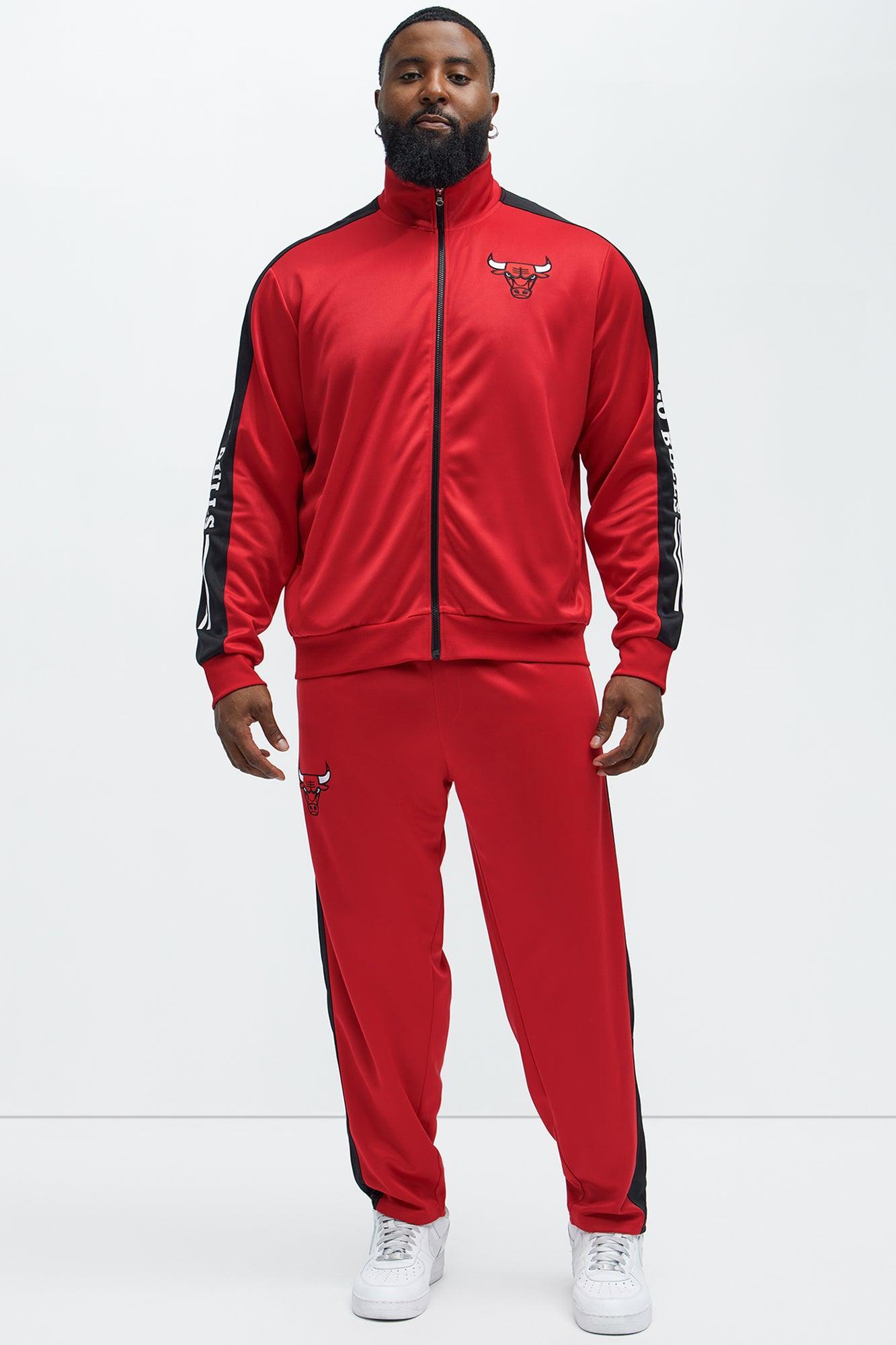 Bulls Stand By Track Jacket - Red Product Image