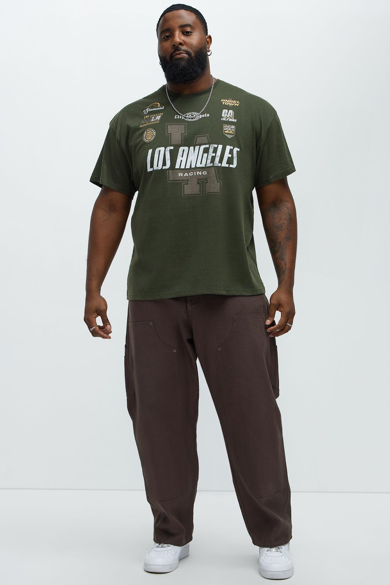 LA Racing Short Sleeve Tee - Dark Olive Product Image