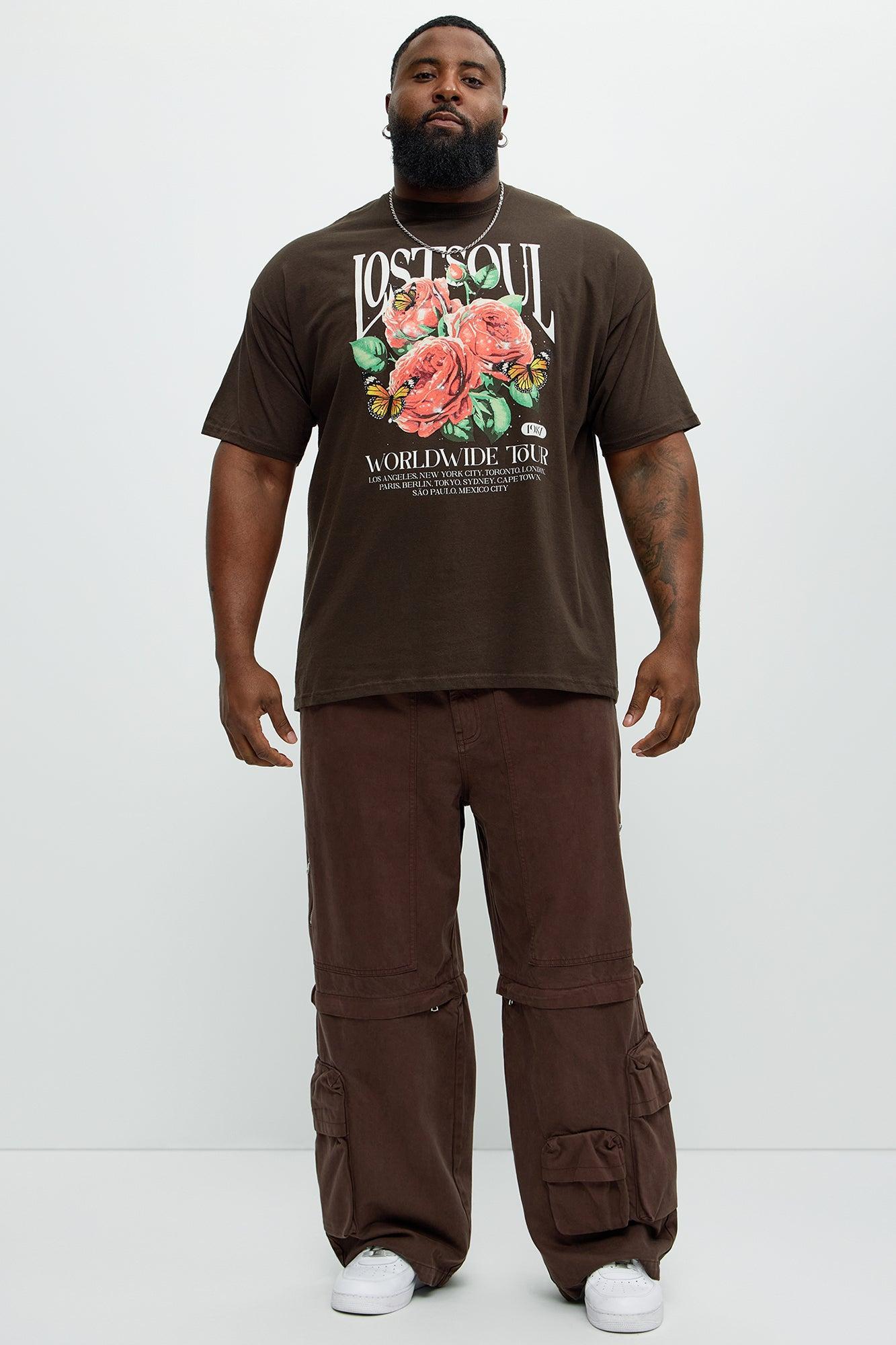 Lost Soul 1987 Short Sleeve Tee - Brown Product Image