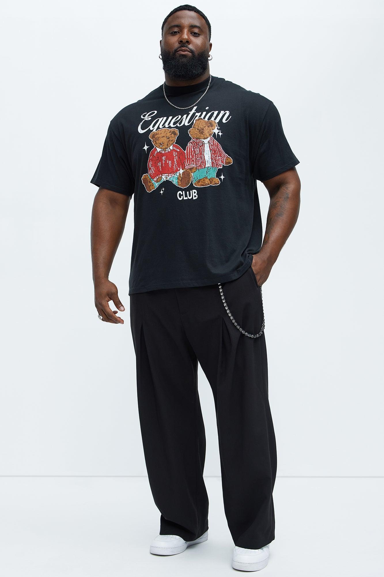 Equestrian Club Short Sleeve Tee - Black Product Image