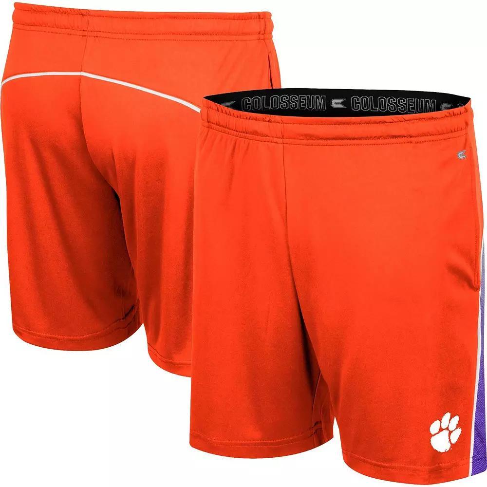 Men's Colosseum Orange Clemson Tigers Laws of Physics Shorts, Size: 2XL Product Image