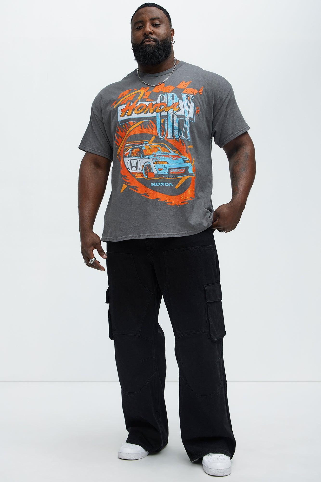 Honda Racing CRX Short Sleeve Tee - Charcoal Product Image
