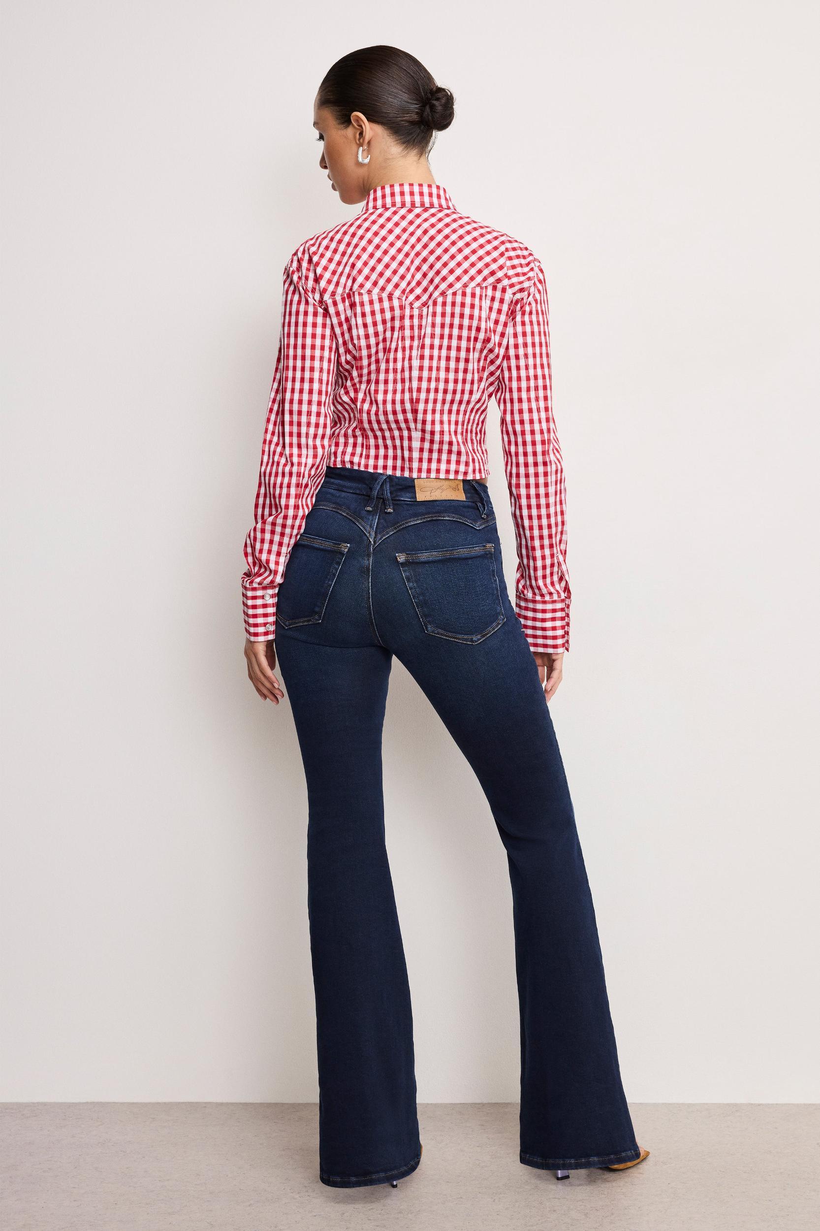 DOLLY JOLEANS FLARE JEANS | INDIGO1020 Product Image