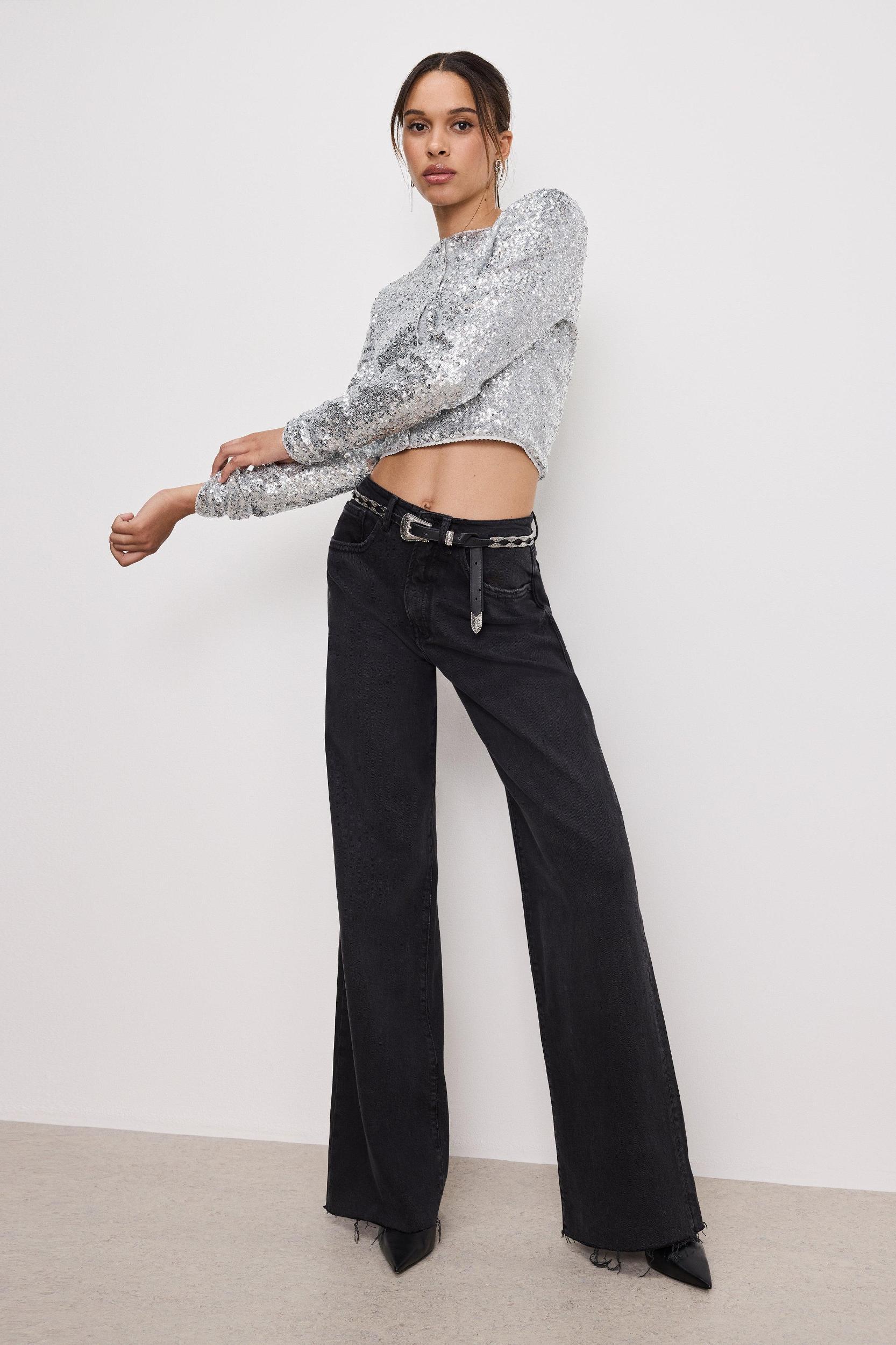 SEQUIN CARDIGAN | METALLIC SILVER001 Product Image