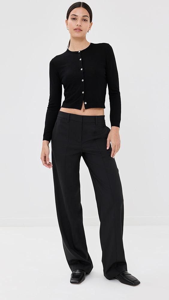Theory Crop Crew Cardigan | Shopbop Product Image