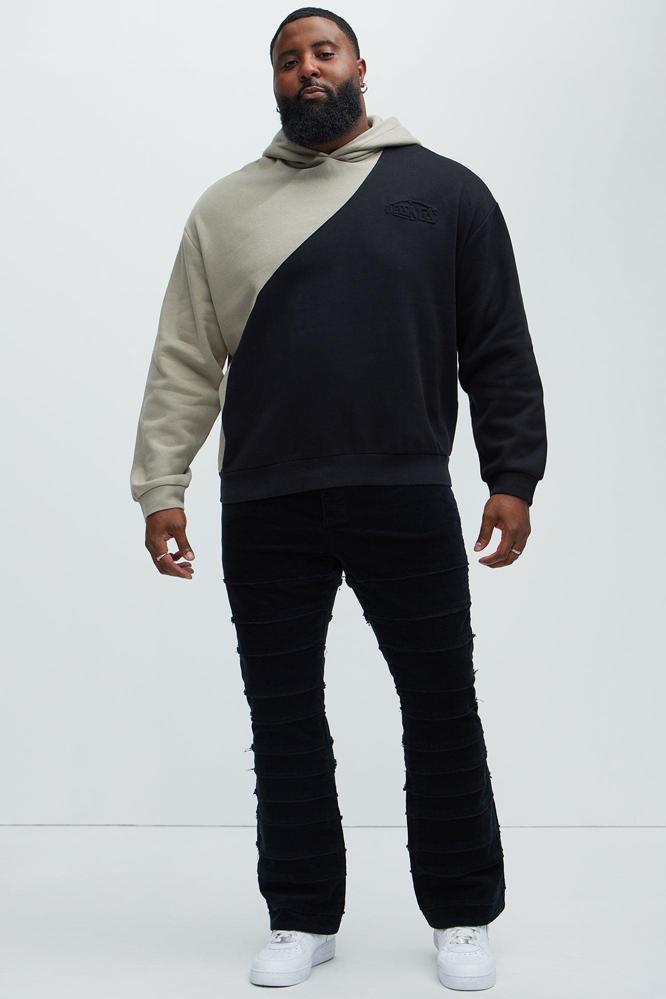 Cover Me Straight Corduroy Pants - Black Product Image