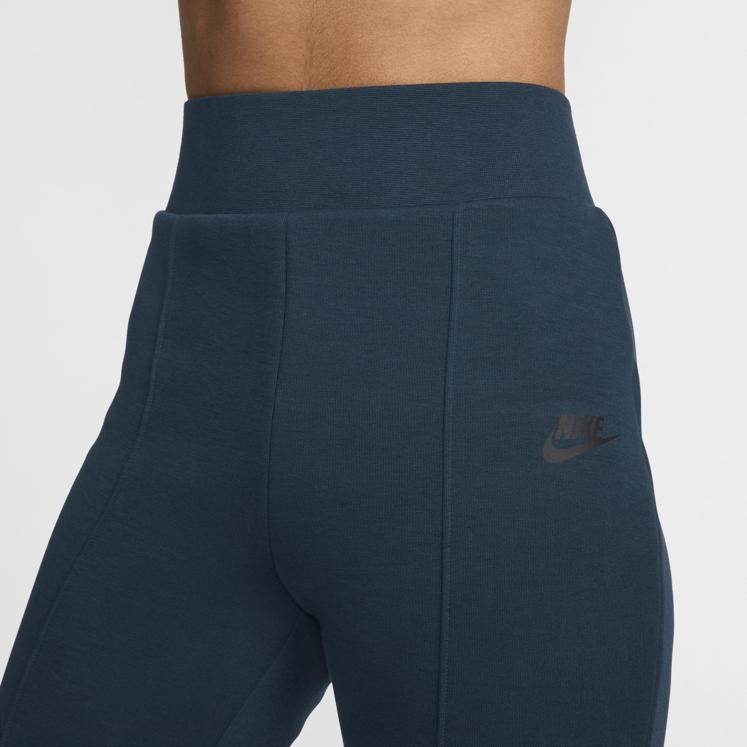 Womens Nike Sportswear Tech Fleece High-Waisted Slim Pants Product Image