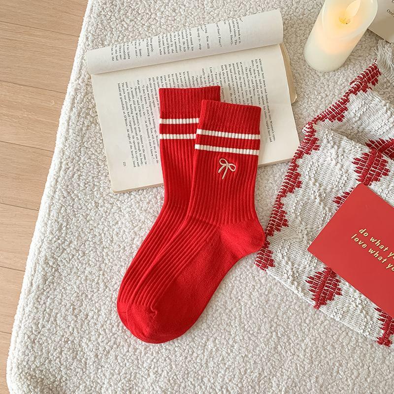 Striped Short Socks Product Image