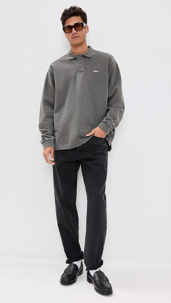 Obey Lowercase Pigment Polo | Shopbop Product Image