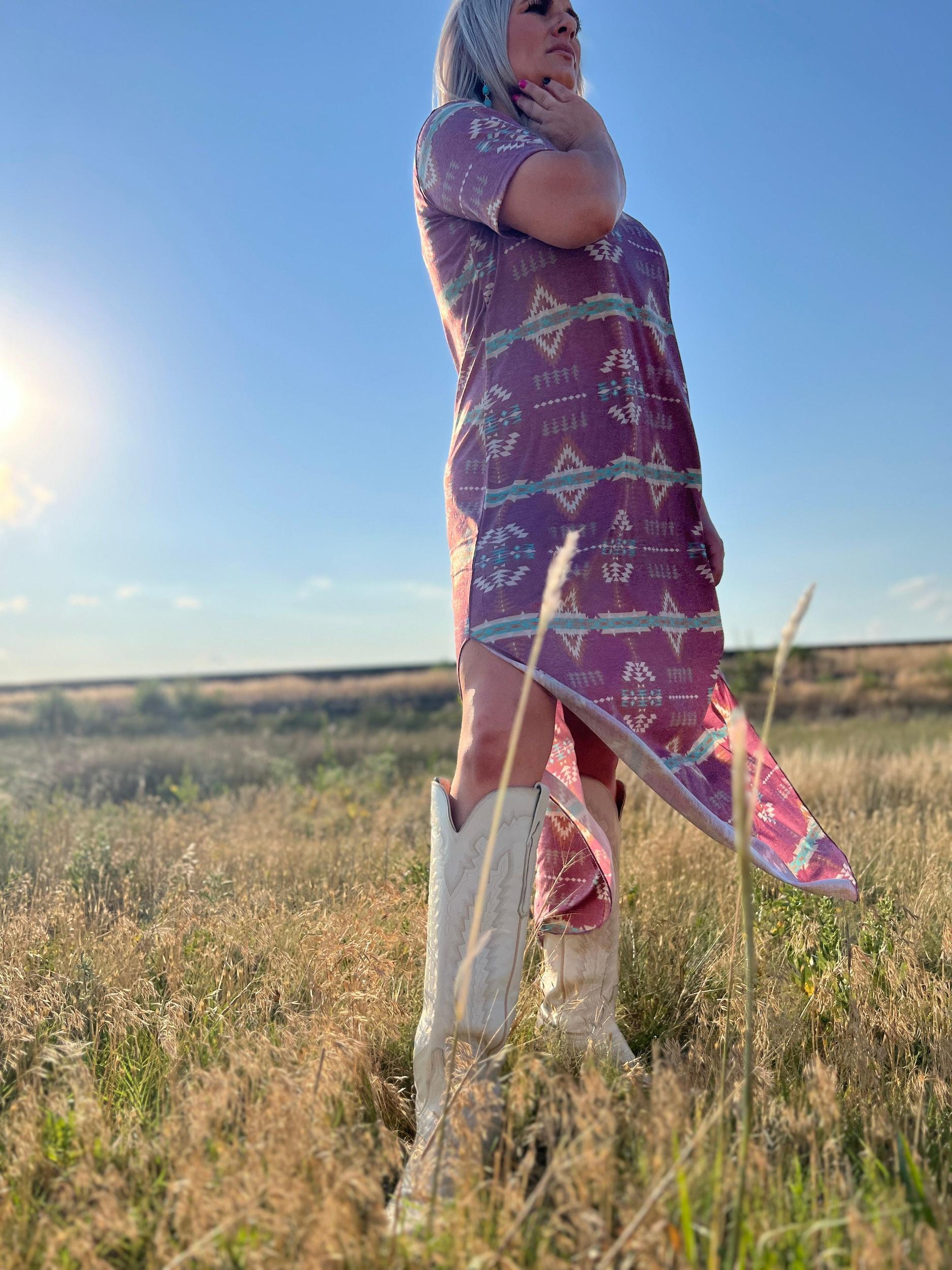 Sterling Kreek Red River Maxi Dress Product Image